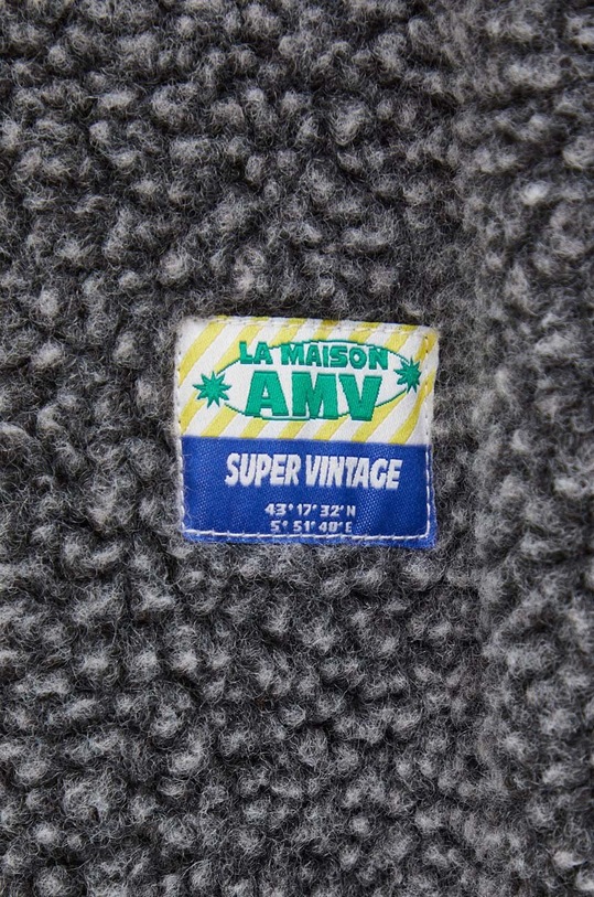 American Vintage bluza HOK16CH23 gri