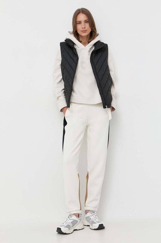 BOSS Orange bluza bawełniana BOSS ORANGE 50500947 beżowy AW23