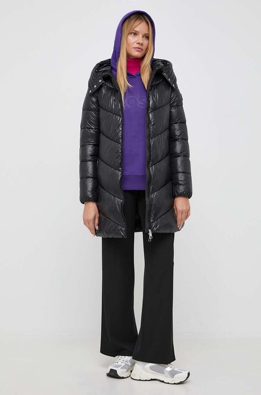 BOSS Orange bluza bawełniana BOSS ORANGE 50501150 fioletowy AW23