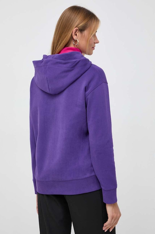 Odzież BOSS Orange bluza bawełniana BOSS ORANGE 50501150 fioletowy