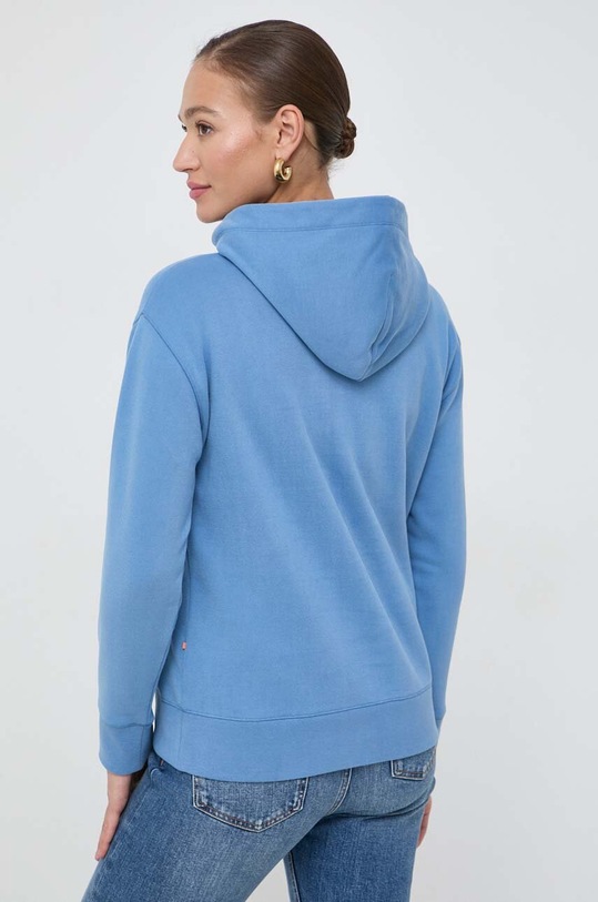 Odzież BOSS Orange bluza bawełniana BOSS ORANGE 50501150 niebieski