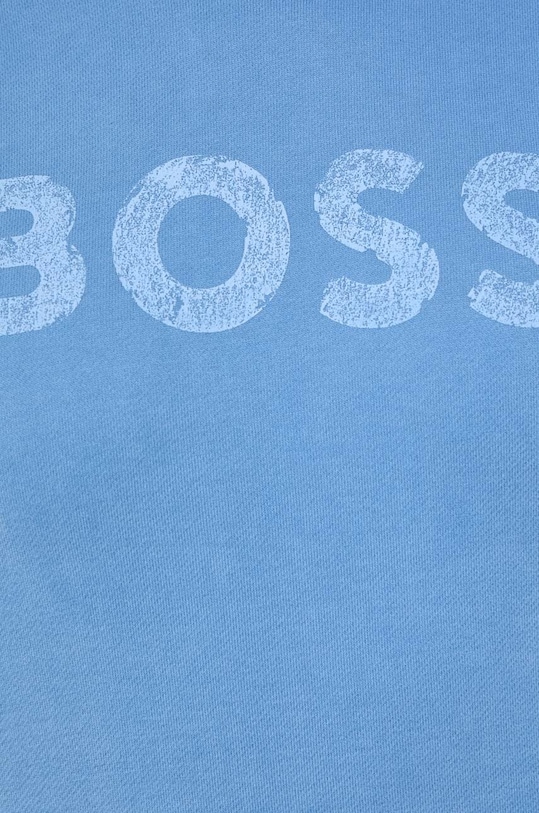 Pamučna dukserica BOSS ORANGE 50501150 plava