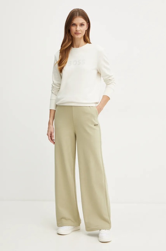 Boss Orange hanorac de bumbac BOSS ORANGE 50501154 bej AW24