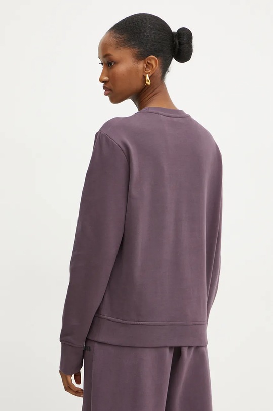 Одяг Бавовняна кофта Boss Orange BOSS ORANGE 50501154 фіолетовий