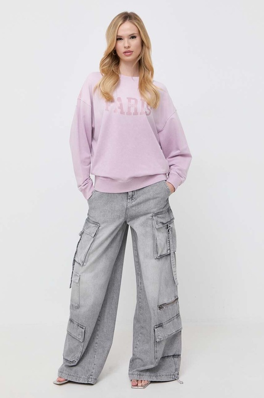 Mikina Boss Orange BOSS ORANGE 50502176 růžová AW23