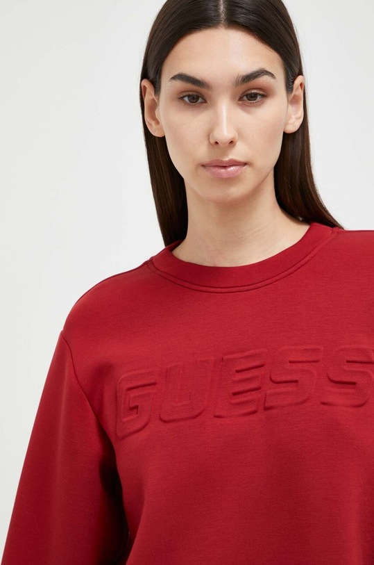 Guess bluza melanj rosu V3BQ15.K7UW2