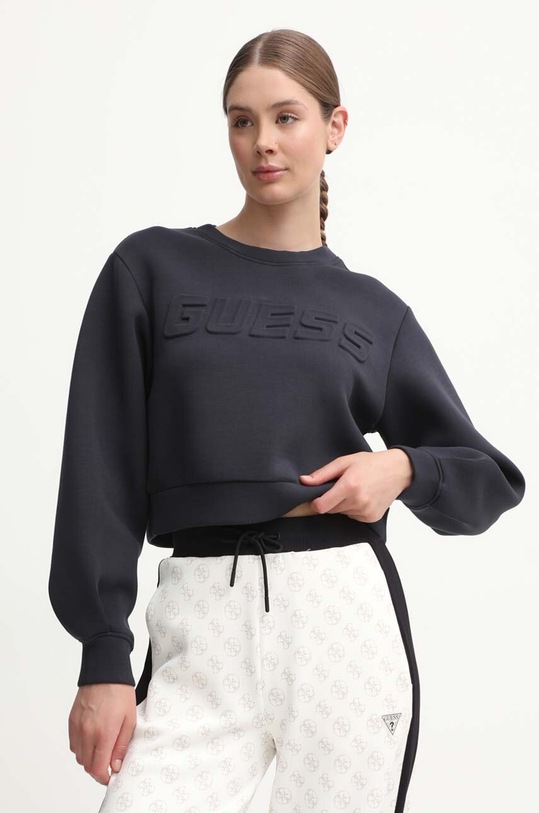 Guess bluza czarny V3BQ15.K7UW2