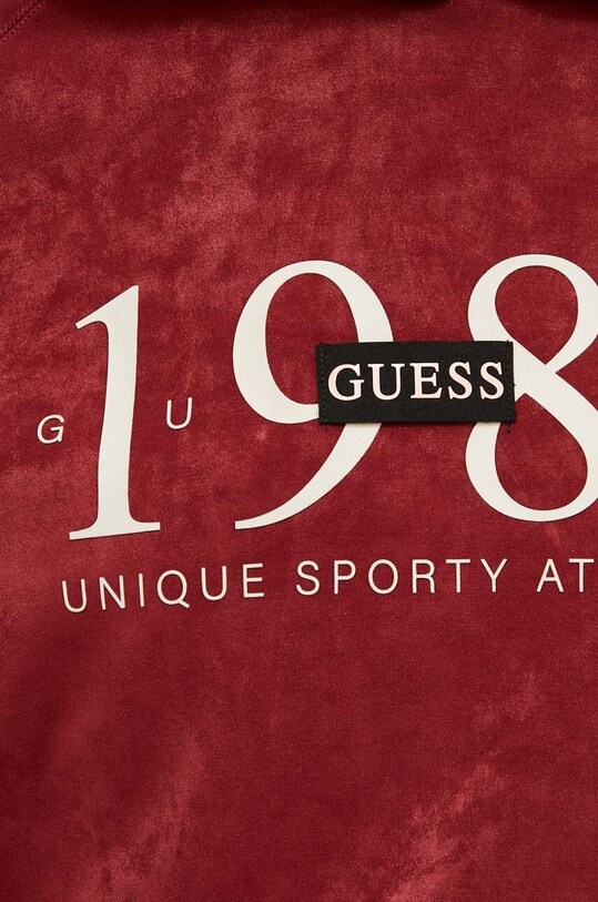 Guess bluza V3BQ01.KBC00 czerwony