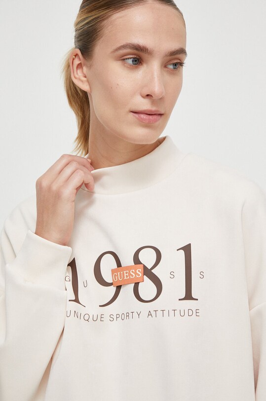Guess bluza beżowy V3BQ00.KBC00