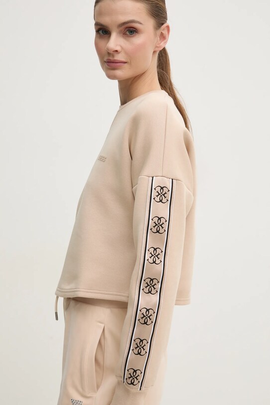 Mikina Guess béžová V3BQ16.KB3P2