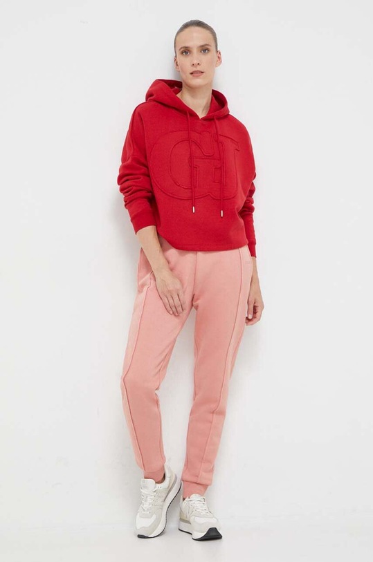 Guess bluza V3BQ10.KBXX1 czerwony AW23