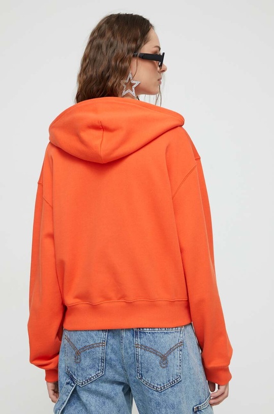 Ρούχα Βαμβακερή μπλούζα Moschino Jeans 1717.8757 πορτοκαλί