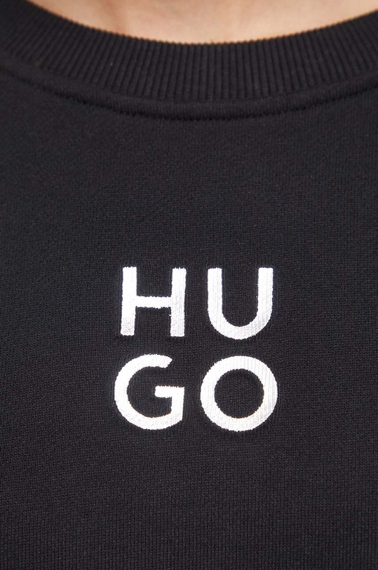 HUGO bluza bawełniana 50500459 czarny