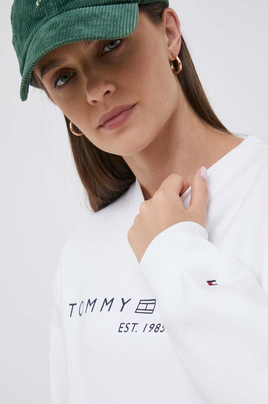 Tommy Hilfiger bluză alb WW0WW39791
