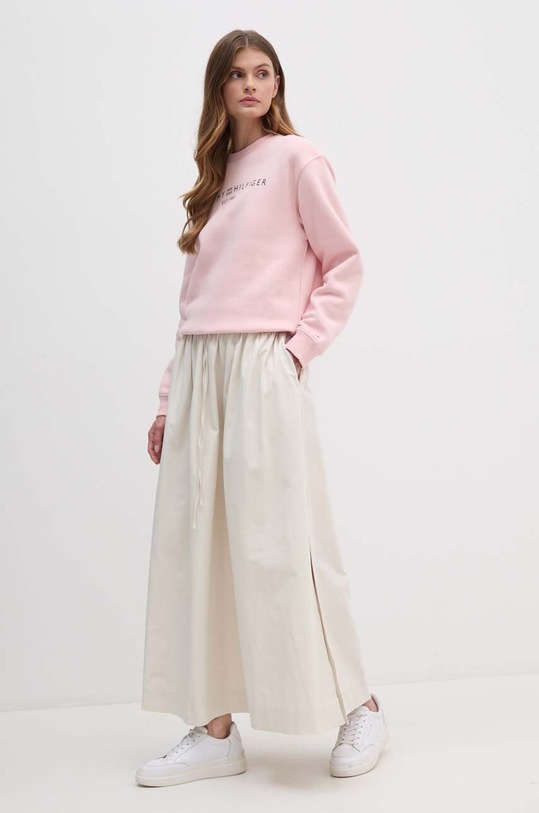 Tommy Hilfiger bluza WW0WW39791 różowy SS25
