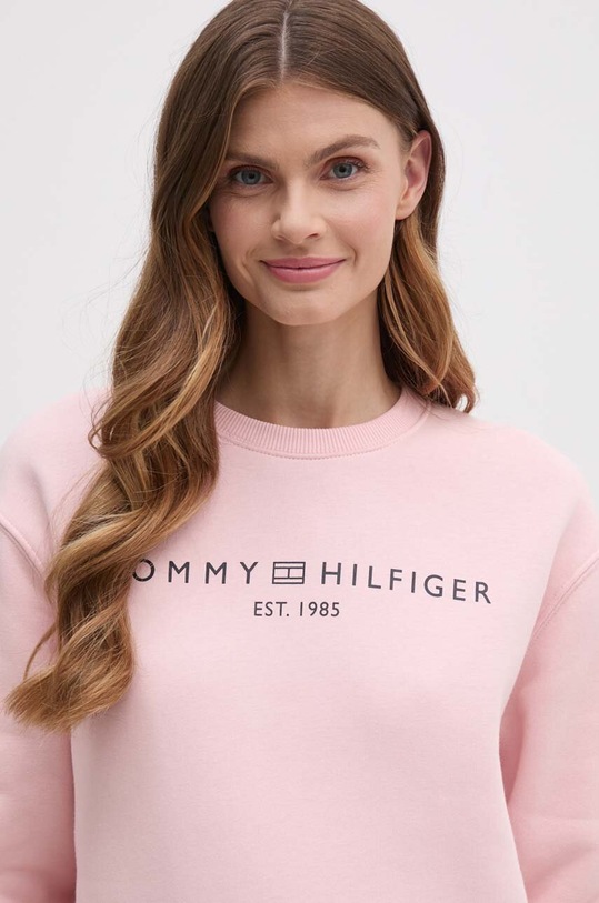 Tommy Hilfiger bluza różowy WW0WW39791