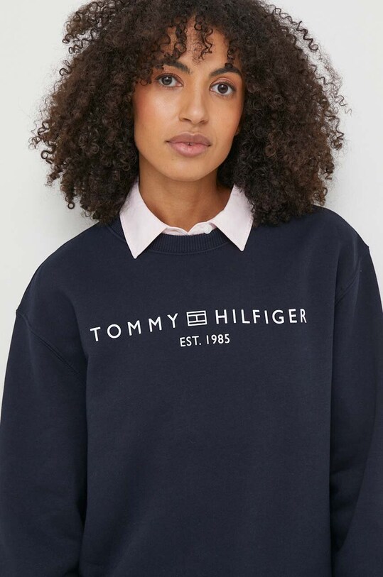 Tommy Hilfiger bluza granatowy WW0WW39791