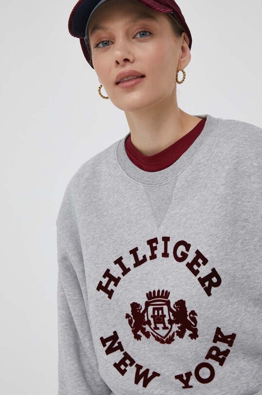Μπλούζα Tommy Hilfiger γκρί WW0WW39805
