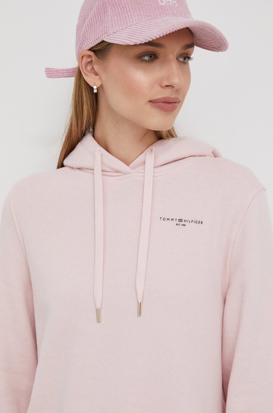 Tommy Hilfiger bluza różowy WW0WW40274