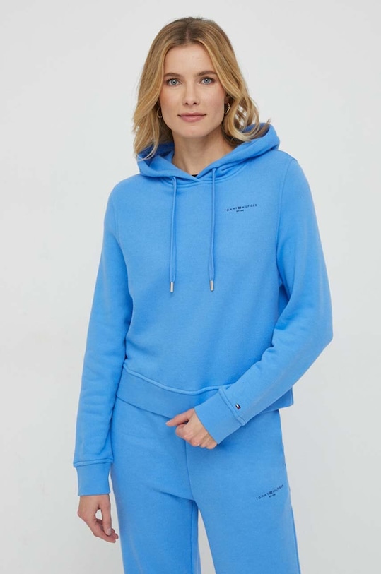 Tommy Hilfiger bluza WW0WW40274 niebieski AW23