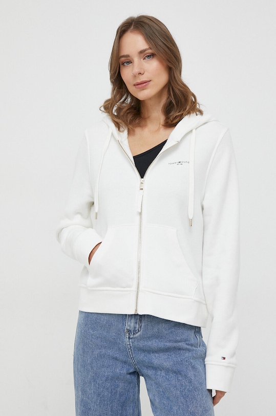 Tommy Hilfiger bluza z kapturem beżowy WW0WW39189