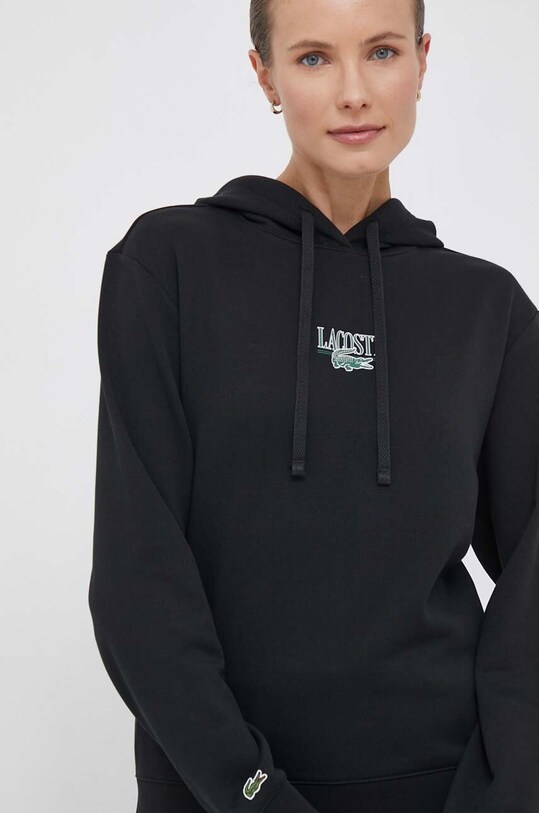 Lacoste bluza z kapturem czarny SF0884
