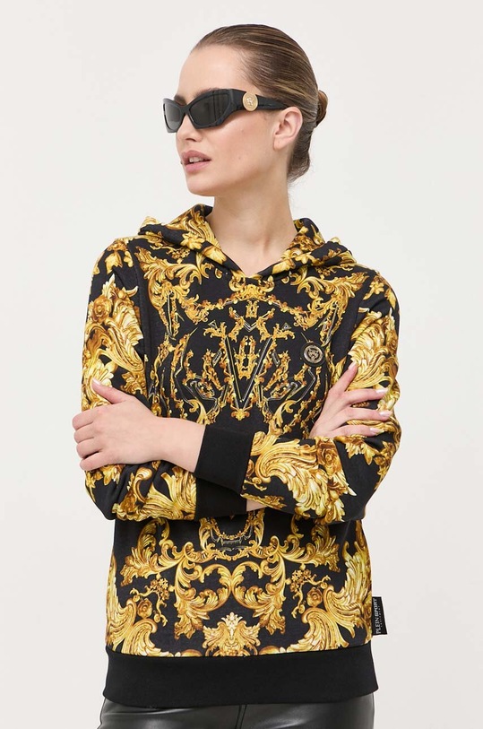 PLEIN SPORT bluza cu modele negru FACC.WJB1660.SJO001N