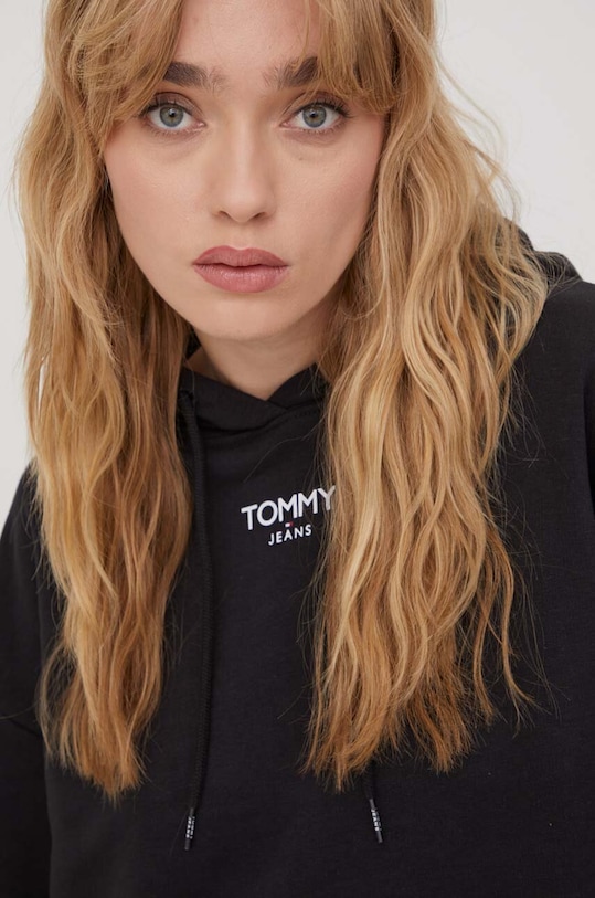 Tommy Jeans bluza czarny DW0DW16394