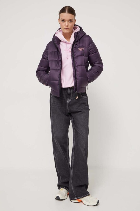 Tommy Jeans bluza DW0DW16406 różowy AW23