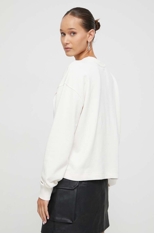 Oblečení Bavlněná mikina Tommy Jeans DW0DW16415 béžová