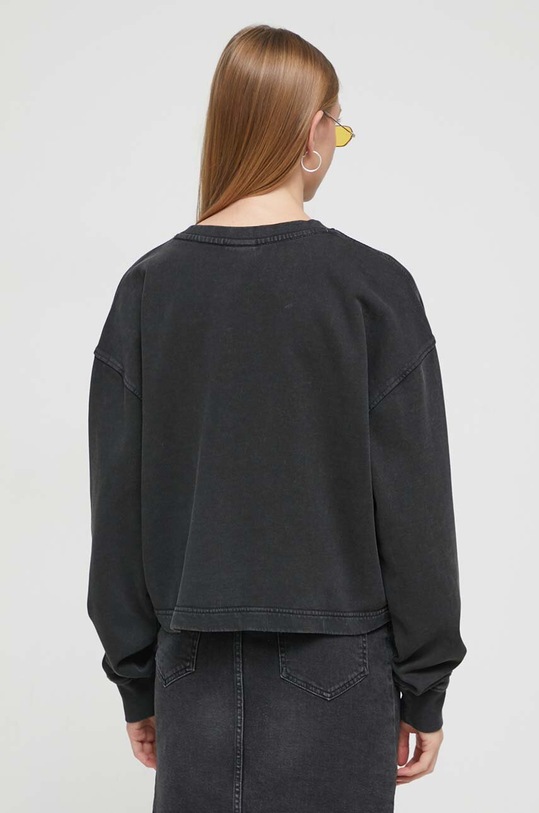 Odzież Tommy Jeans bluza bawełniana DW0DW16415 szary