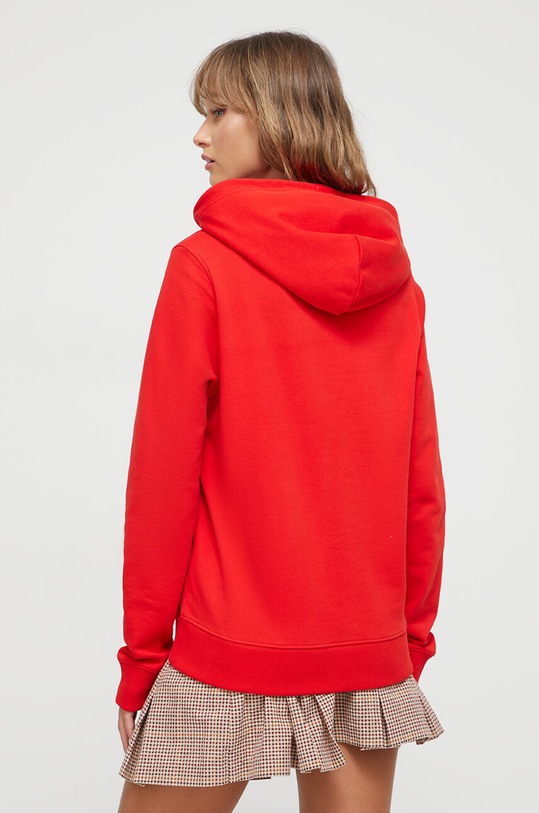 Odzież Tommy Jeans bluza bawełniana DW0DW17690 czerwony