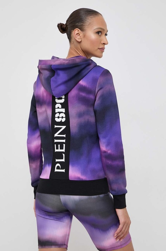 Одяг Бавовняна кофта PLEIN SPORT AACC.WJB1670.SJO001N фіолетовий