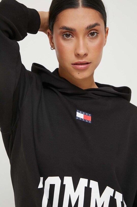 Tommy Jeans bluza bawełniana czarny DW0DW16399