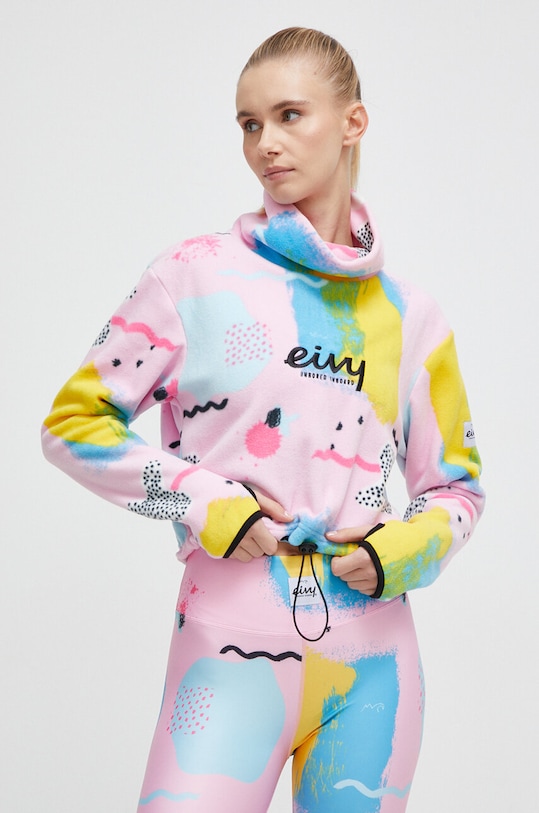 Спортивна кофта Eivy Peg Cropped без капюшона рожевий A00309107