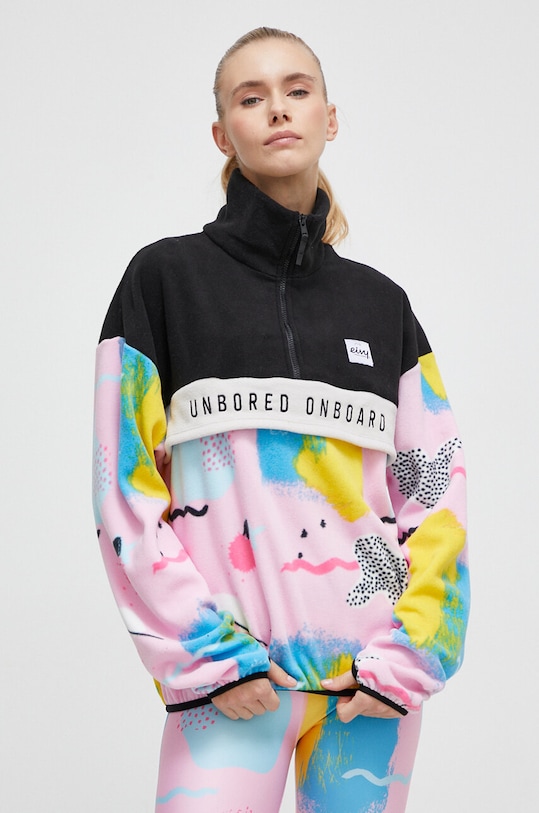 Športová mikina Eivy Ball bez kapucne ružová A00310107