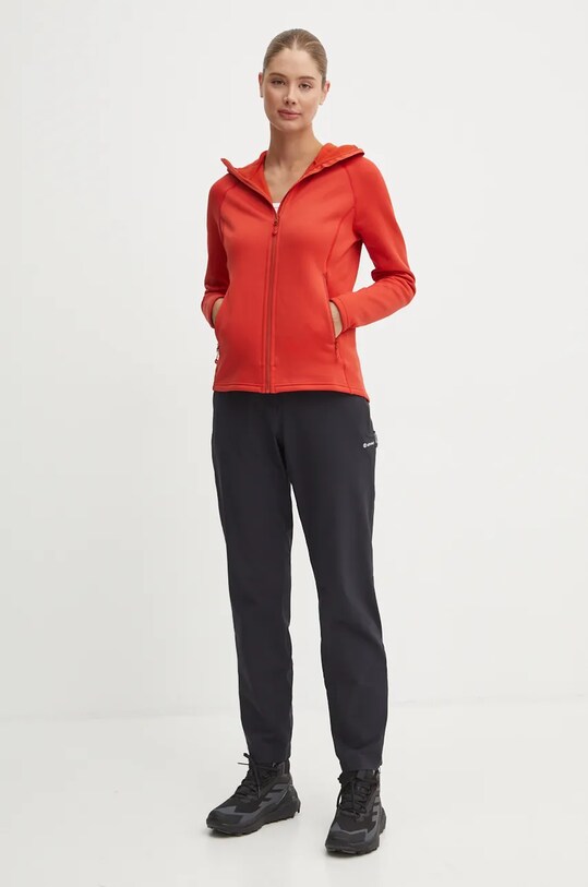Спортивная кофта Montane Fury FFRYH15 красный AW24