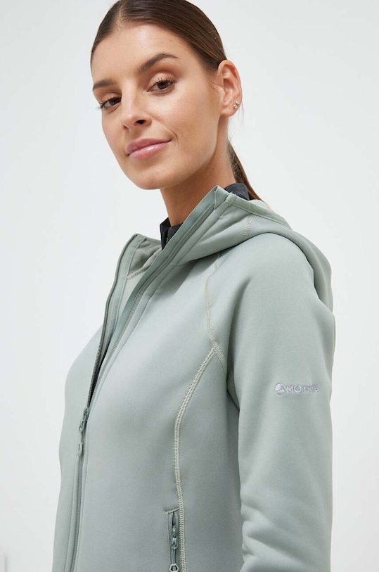 Спортивна кофта Montane Fury зелений FFRYH15