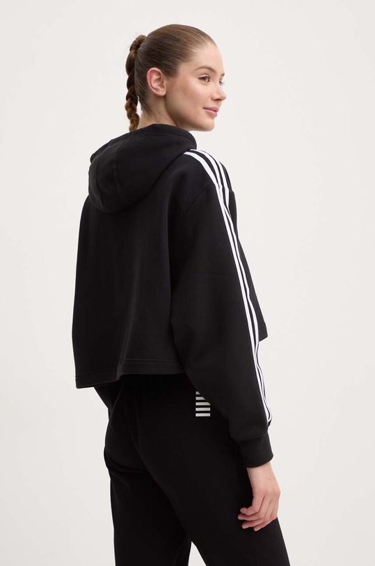 Oblečenie Mikina adidas Originals Adicolor Classics Crop Hoodie IB7388 čierna