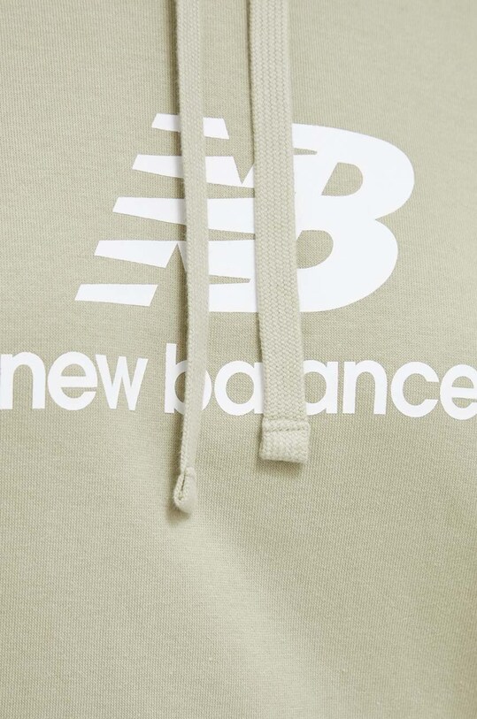 Суичър New Balance WT31533FUG зелен