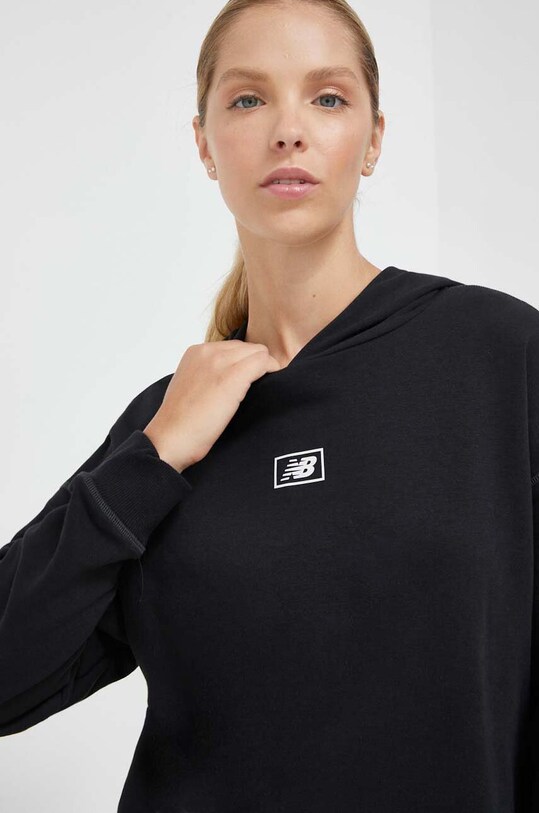 New Balance bluza czarny WT33512BK