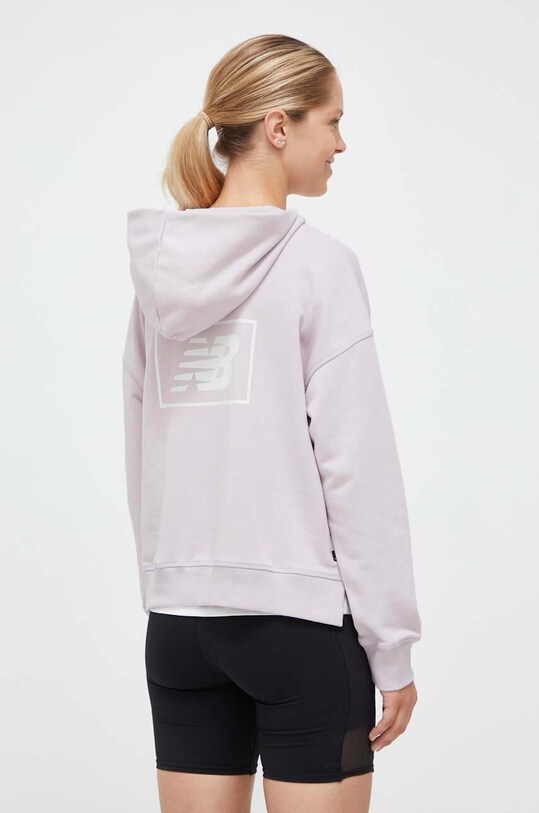 Oblečenie Mikina New Balance WT33512DMY ružová