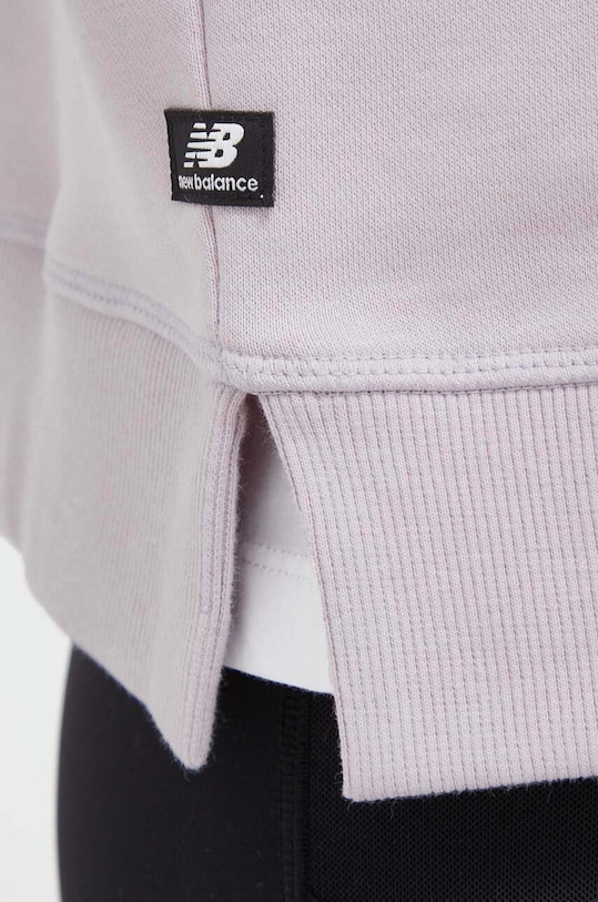 Mikina New Balance WT33512DMY fialová