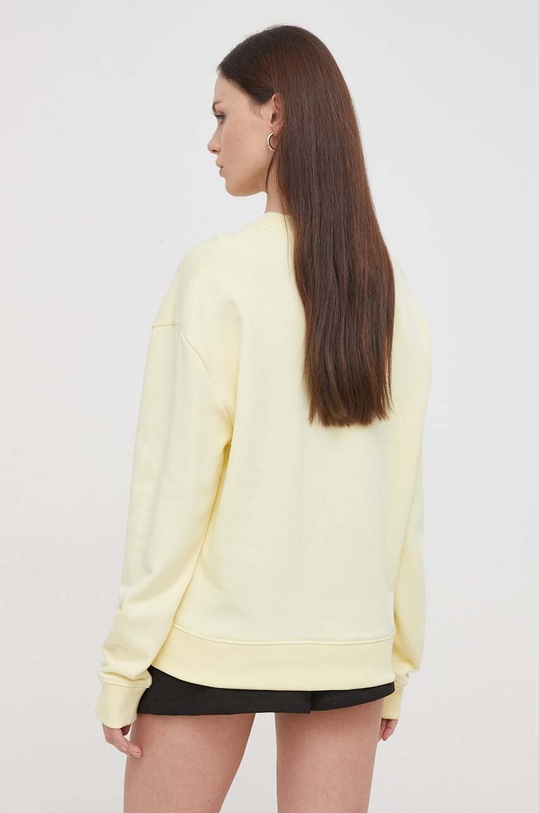 Odzież Calvin Klein bluza bawełniana K20K205450 żółty