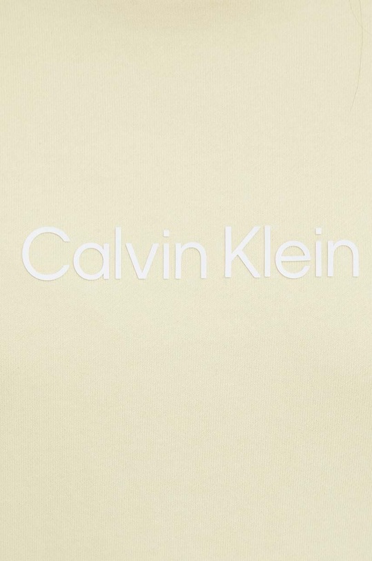 Calvin Klein bluza bawełniana K20K205450 żółty