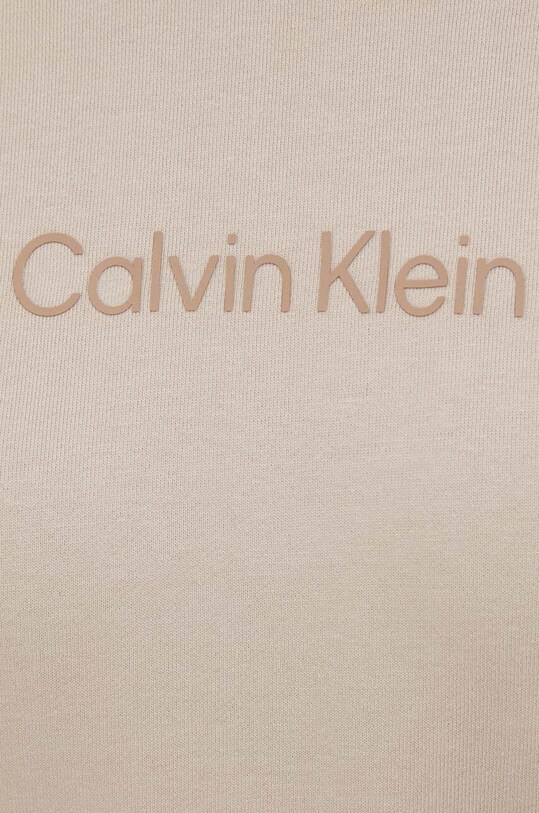 Pamučna dukserica Calvin Klein K20K205450 bež
