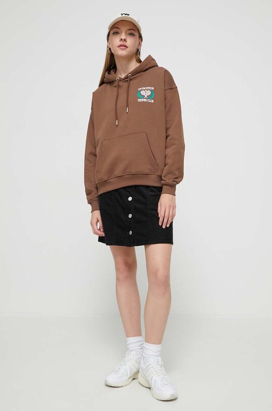 On Vacation bluza OVC.LH49 maro AW23