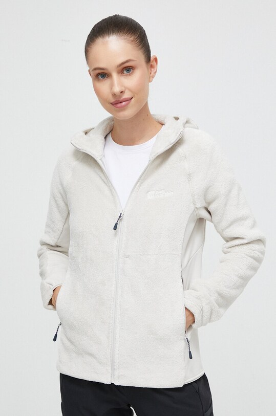 Jack Wolfskin bluza sportowa Rotwand szary 1710742