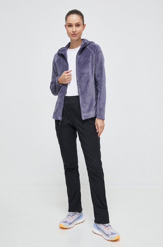 Jack Wolfskin bluza sportowa Rotwand 1710742 granatowy AW23