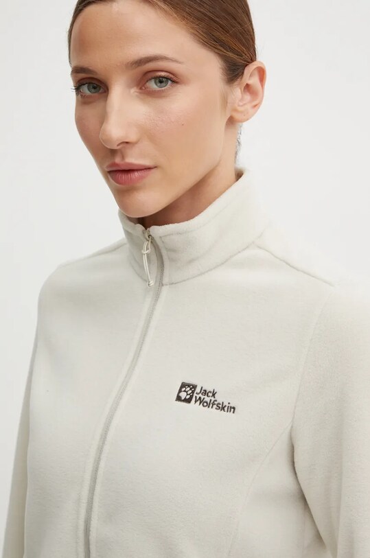Športová mikina Jack Wolfskin Taunus béžová 1711391
